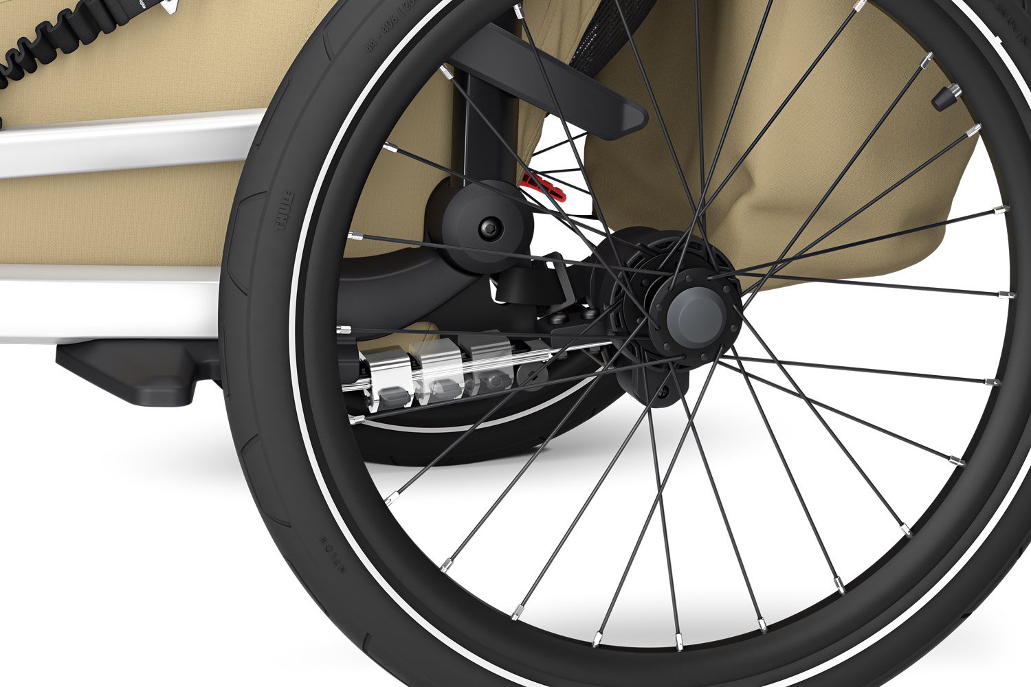 Thule Chariot Cross 2 Singolo kaki sbiadito