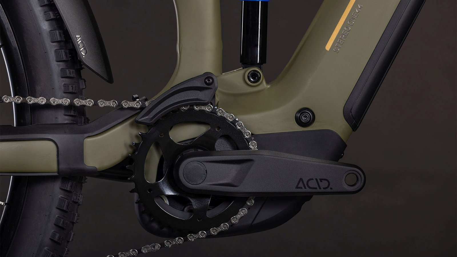 Cube Stereo Hybrid ONE44 Pro 800 dustyolive´n´gold