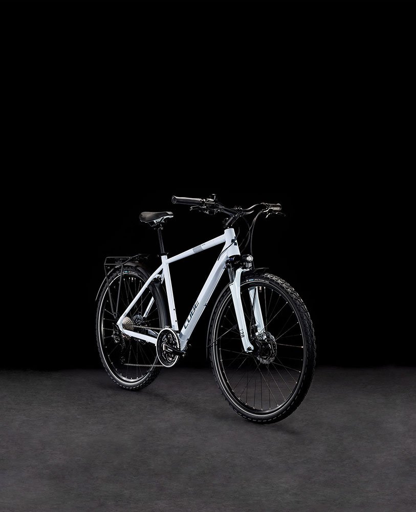 Cube Nature Pro Allroad frostwhite´n´grey